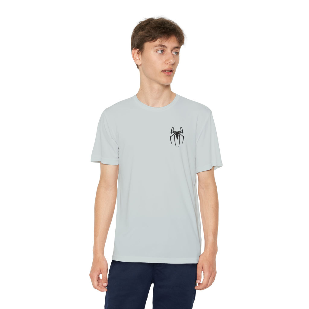 Spider print t-shirt by Printify