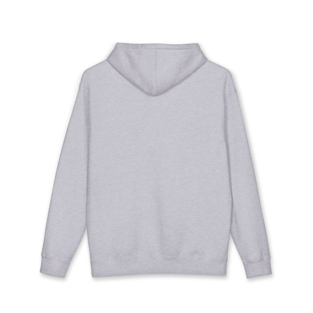 Classic White Hoodie with Minimal 'TL' Chest Logo – Lightweight Pullover by Printify