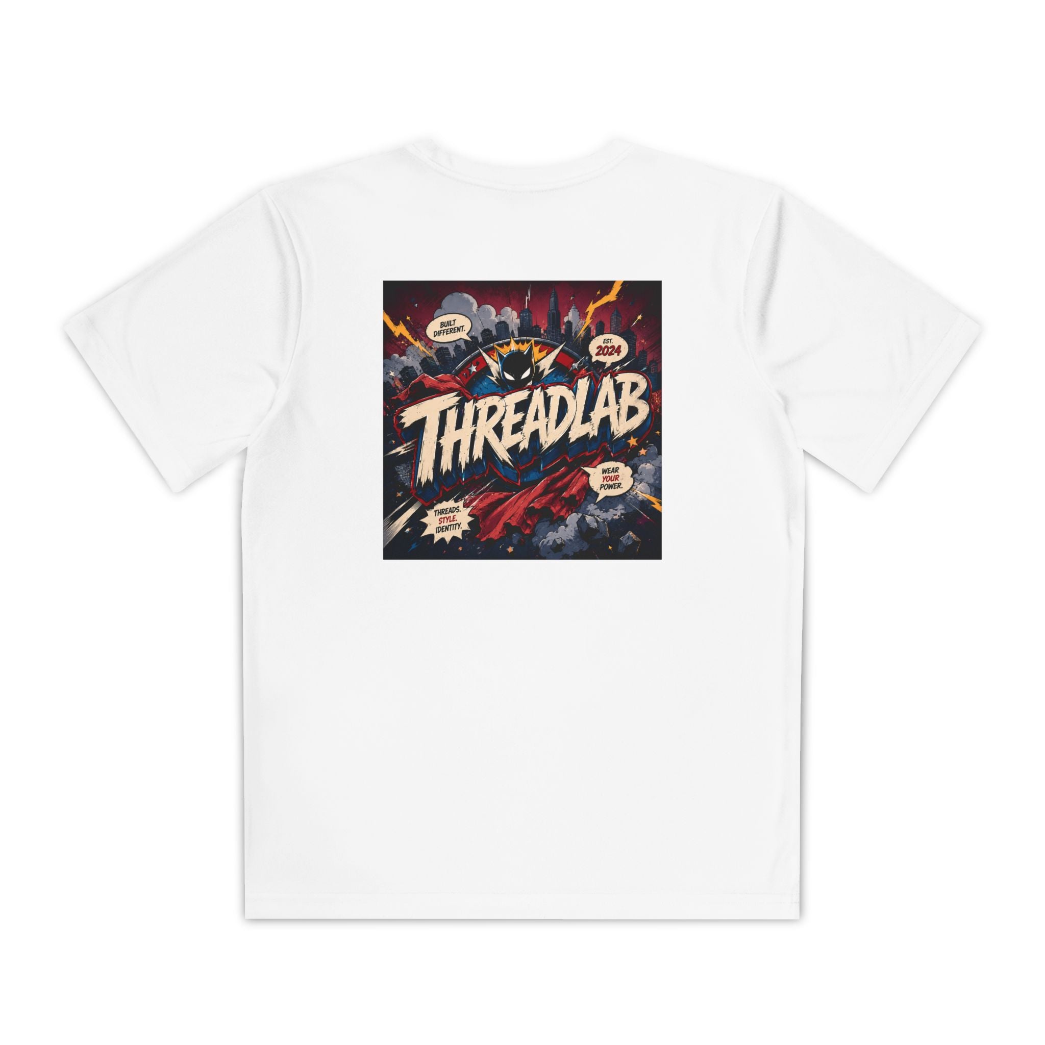 Spider print t-shirt by Printify