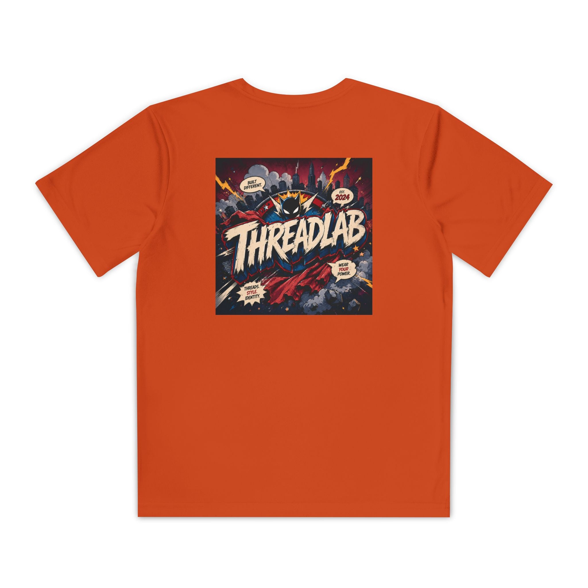 Spider print t-shirt by Printify