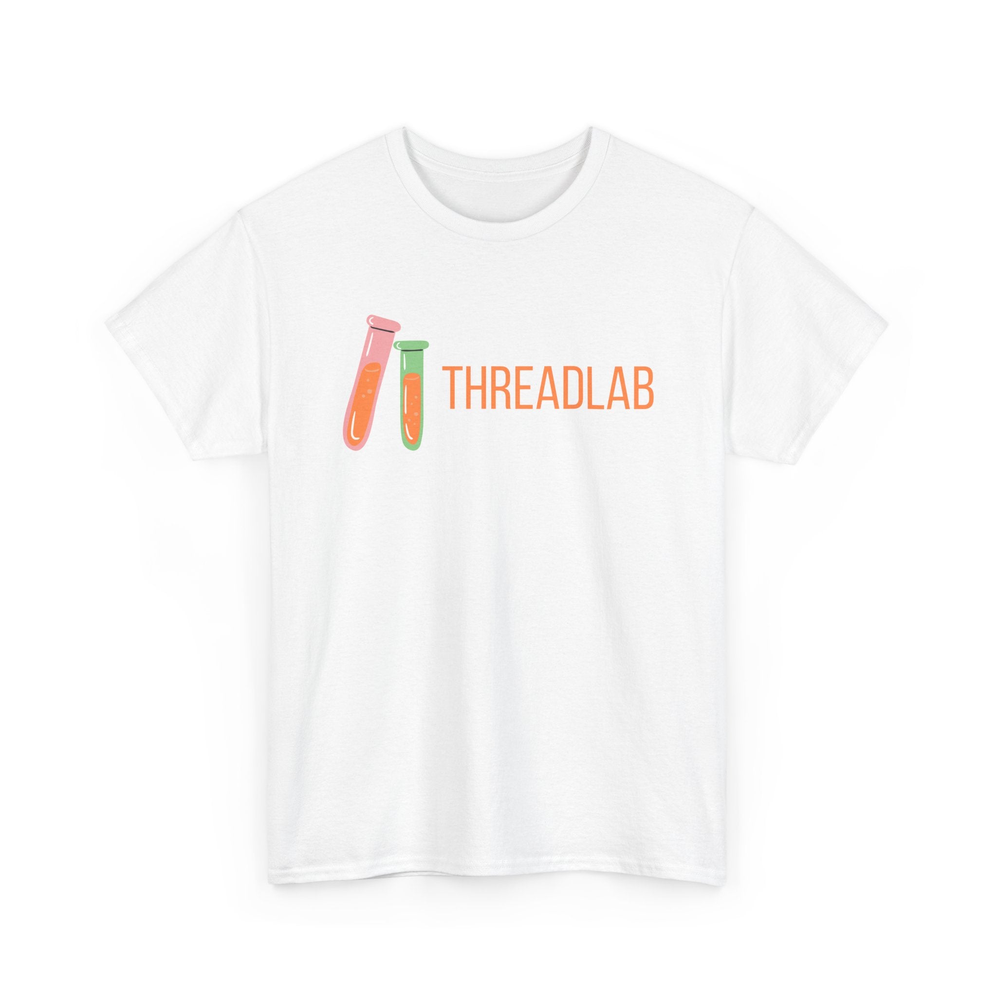 ThreadLab Test Tube Tee — Science Lab Graphic T-Shirt by Printify