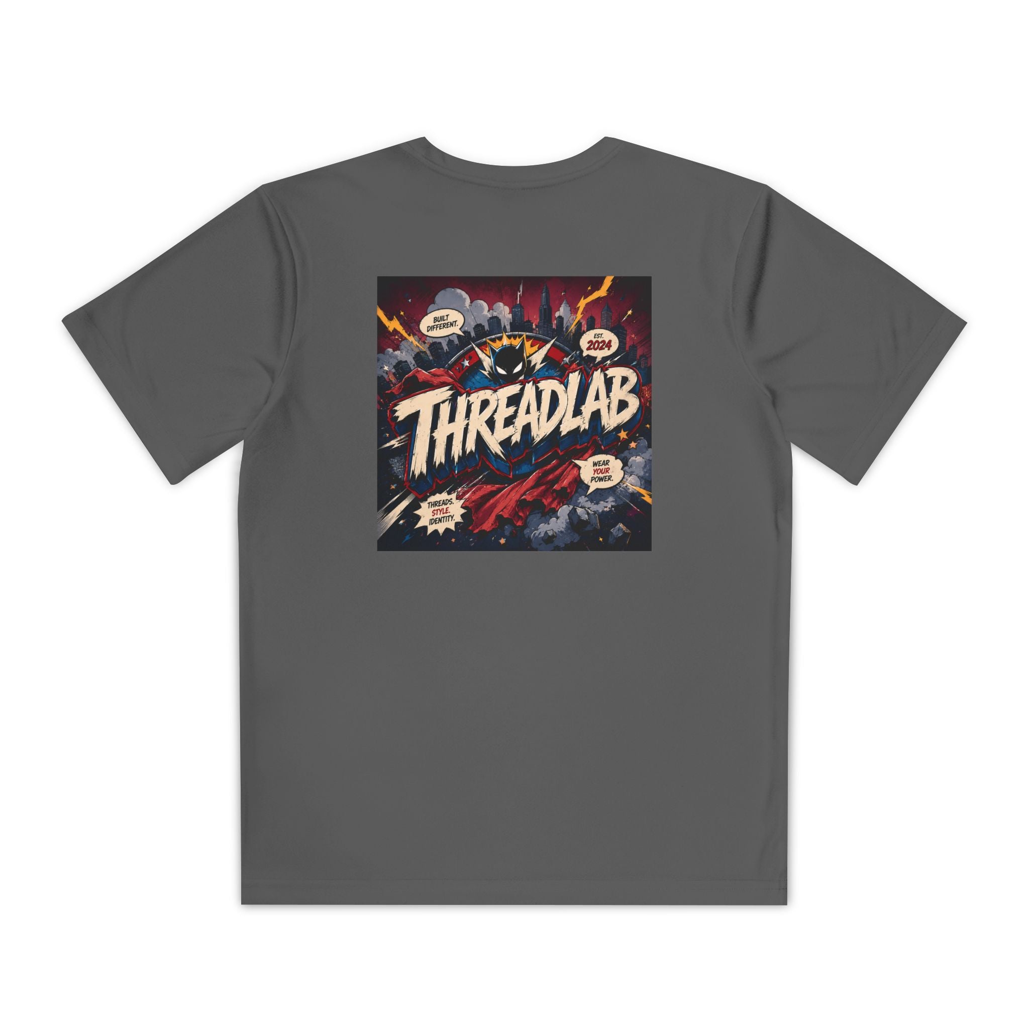 Spider print t-shirt by Printify