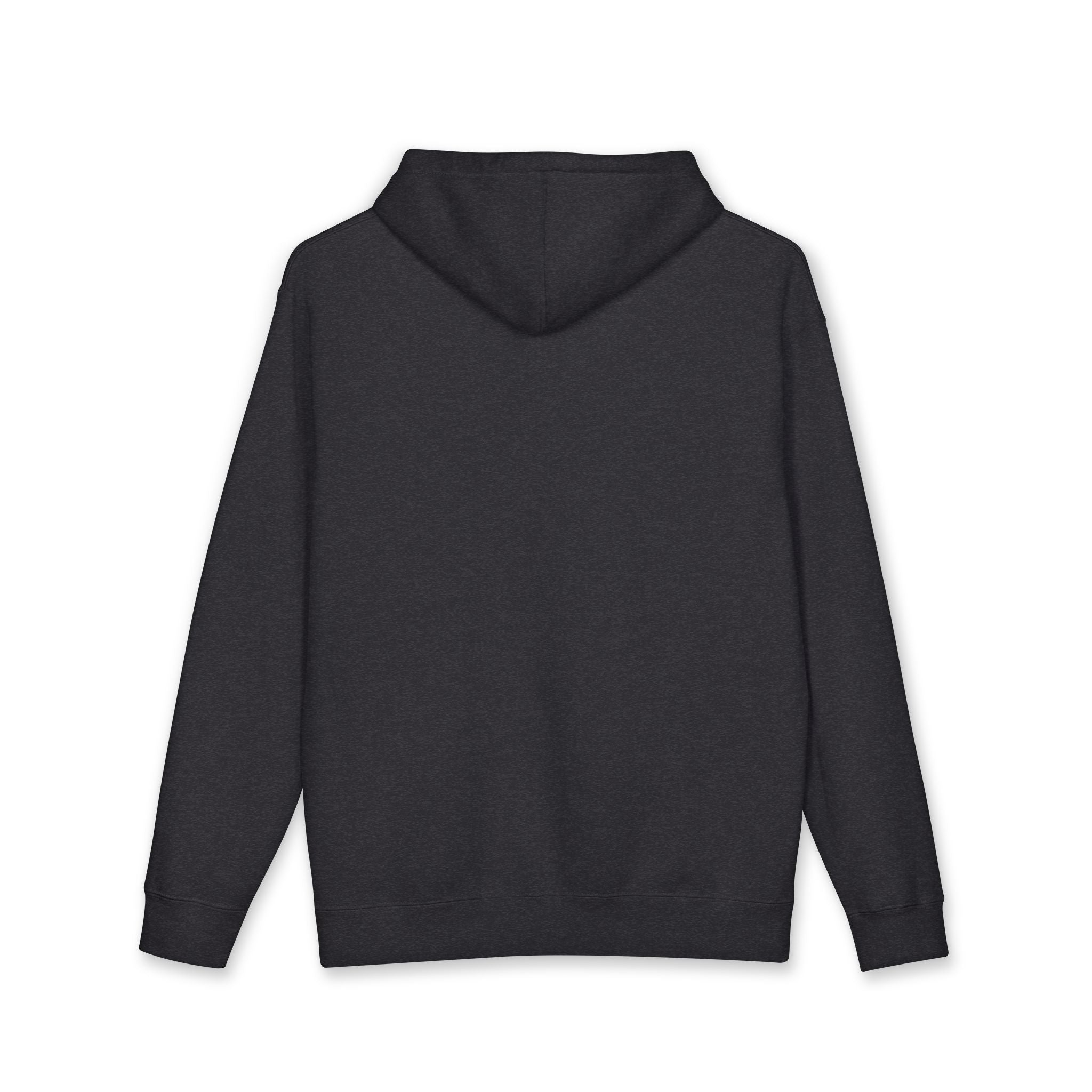 Classic White Hoodie with Minimal 'TL' Chest Logo – Lightweight Pullover by Printify