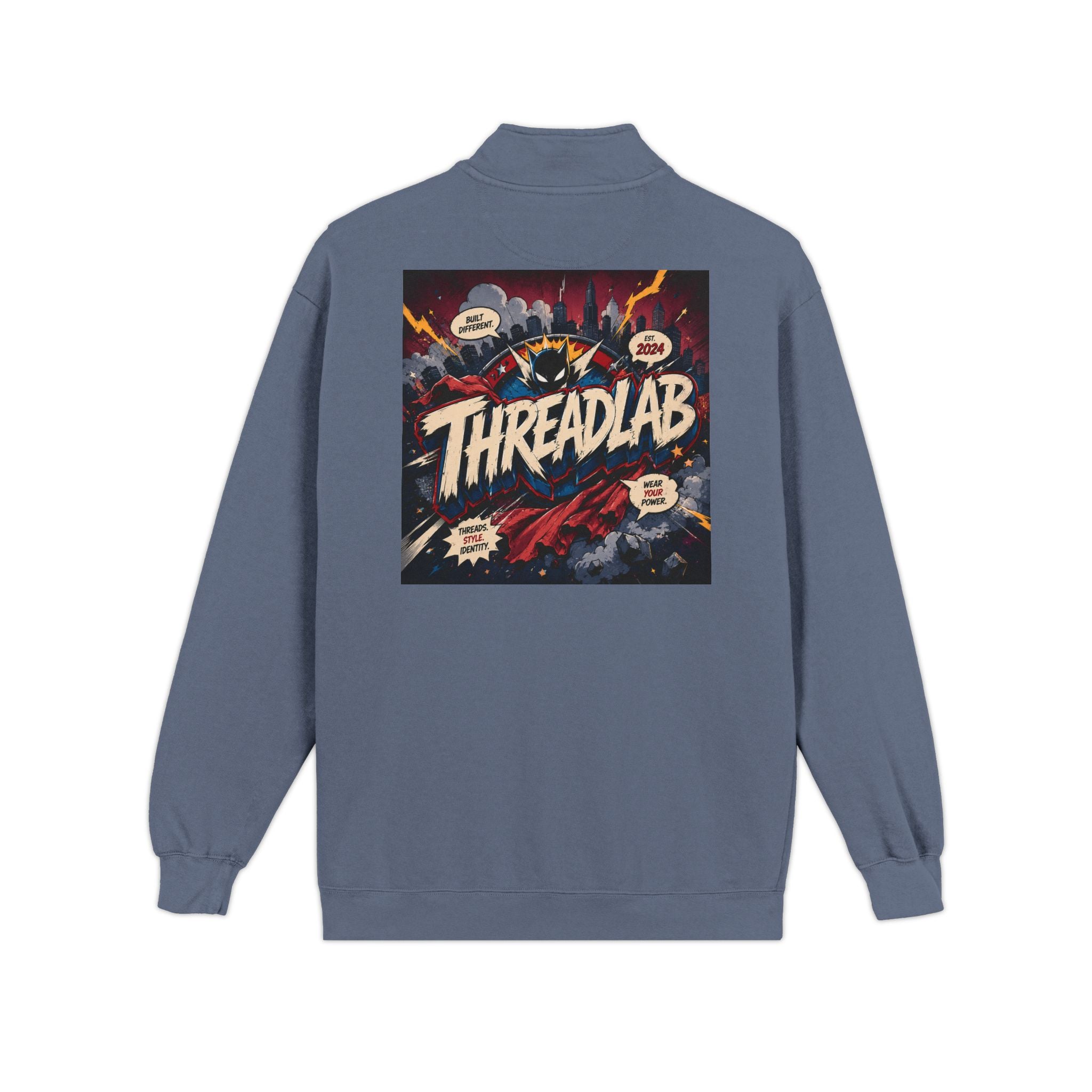 Unisex Adult Quarter-Zip Sweatshirt by Printify