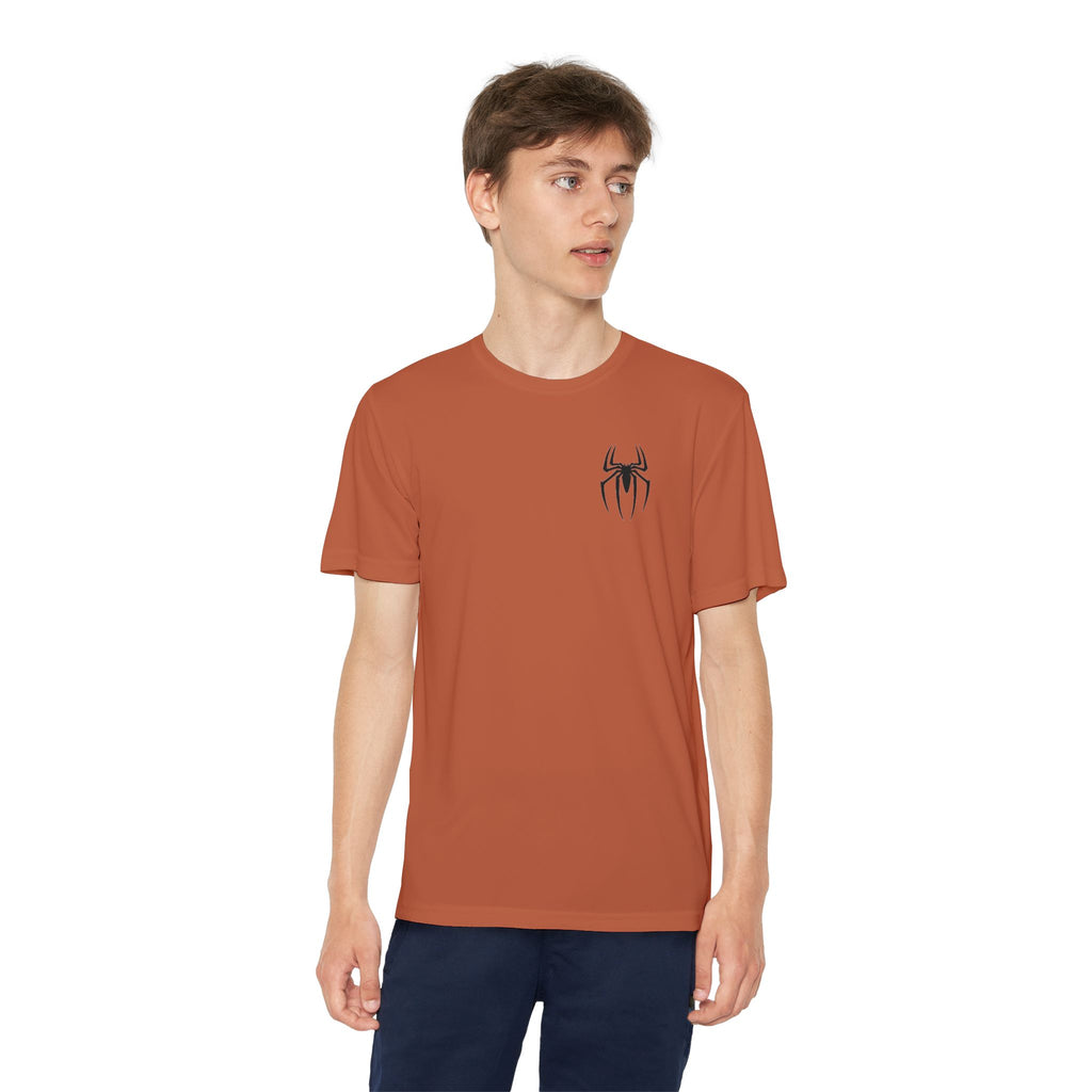 Spider print t-shirt by Printify