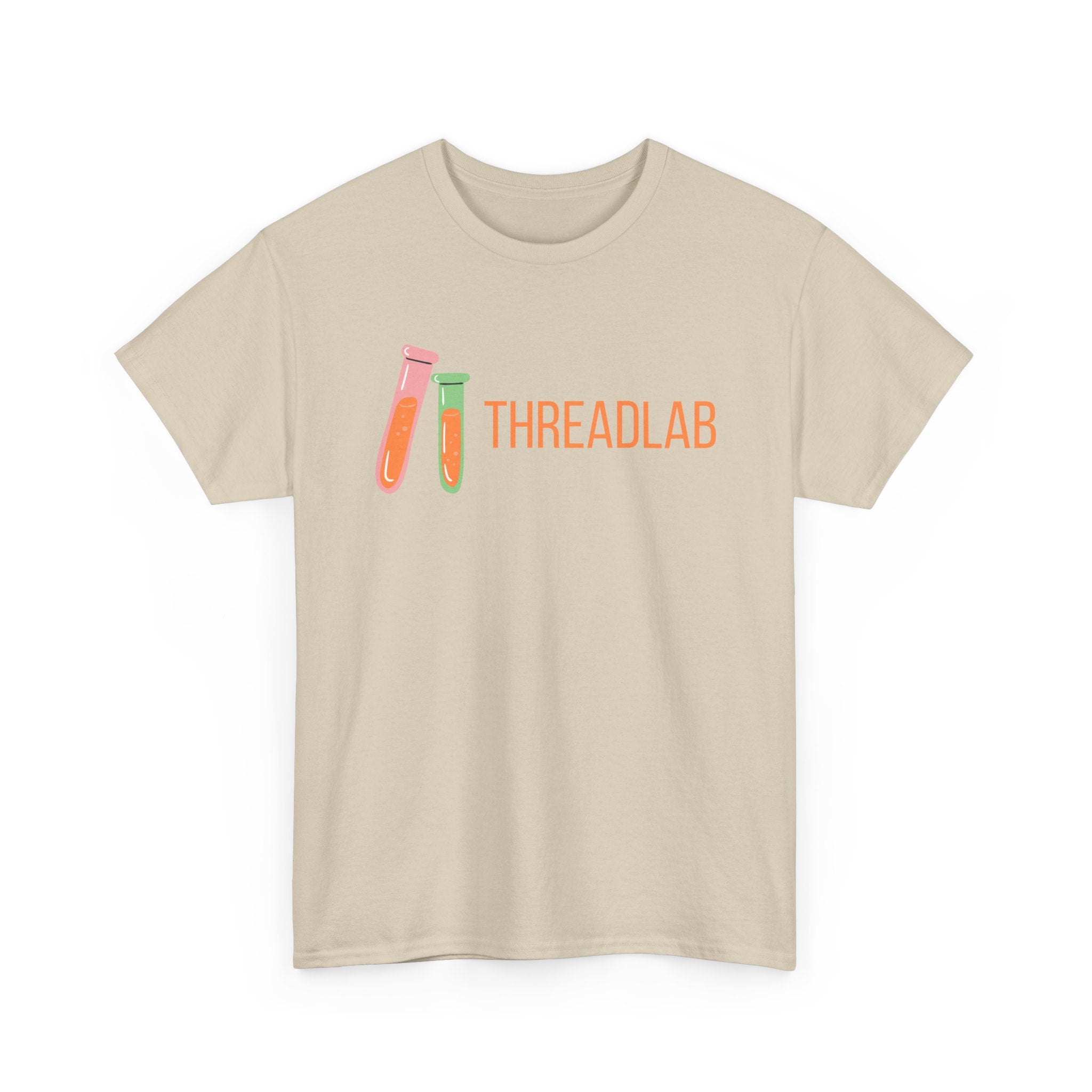 ThreadLab Test Tube Tee — Science Lab Graphic T-Shirt by Printify
