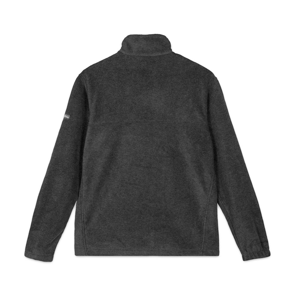 Embroidered 'L' Fleece Jacket — Columbia Zip-Up Outerwear by Printify