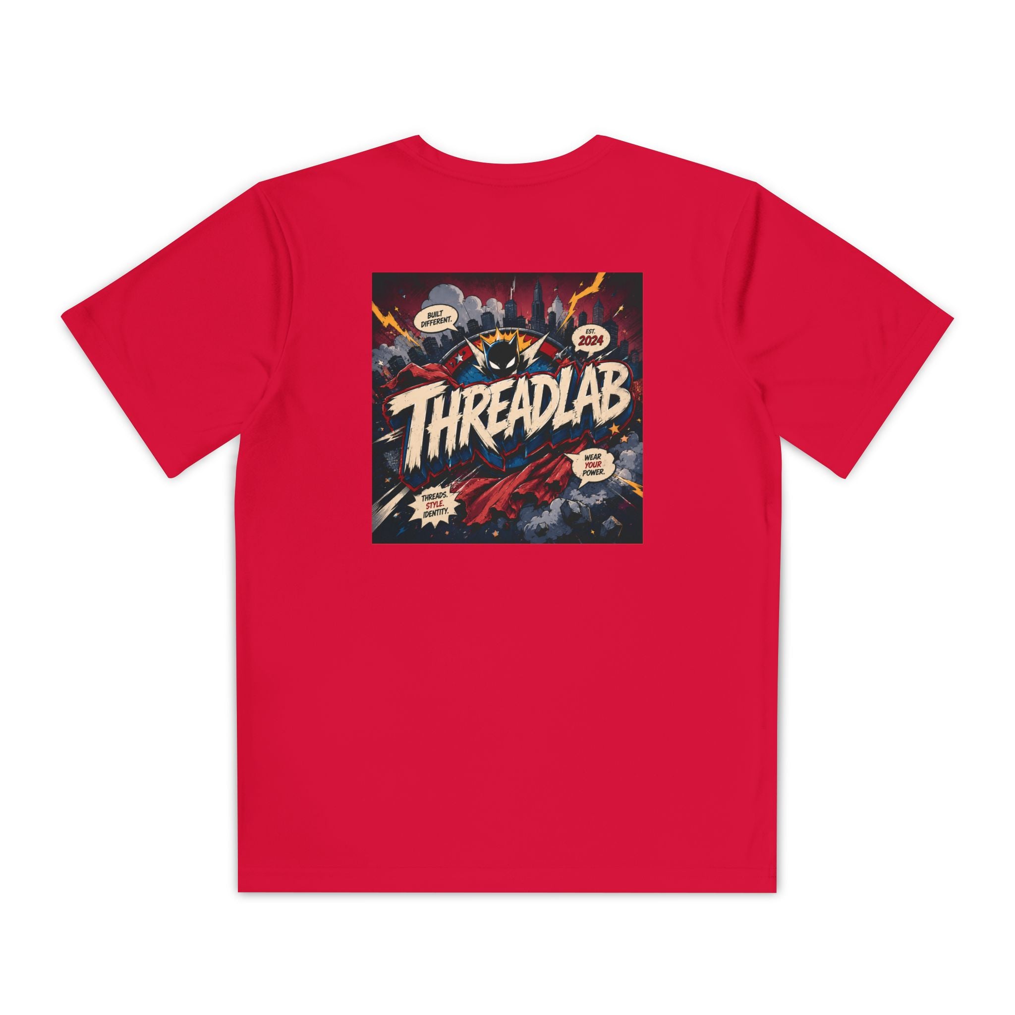 Spider print t-shirt by Printify