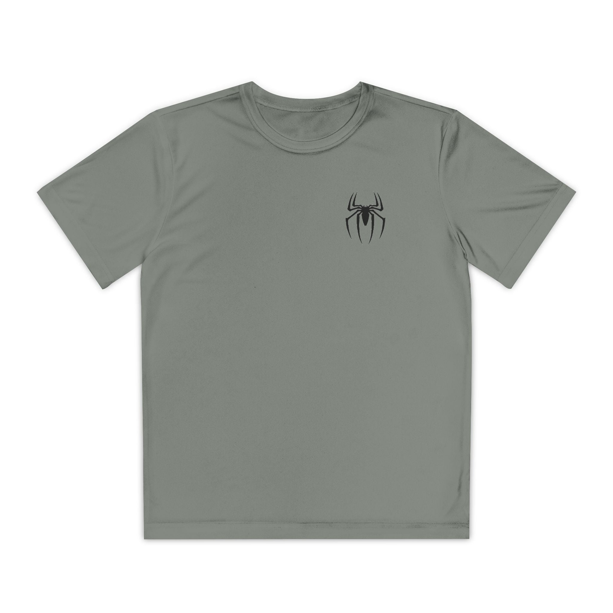Spider print t-shirt by Printify
