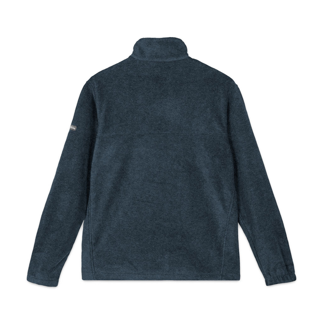 Embroidered 'L' Fleece Jacket — Columbia Zip-Up Outerwear by Printify