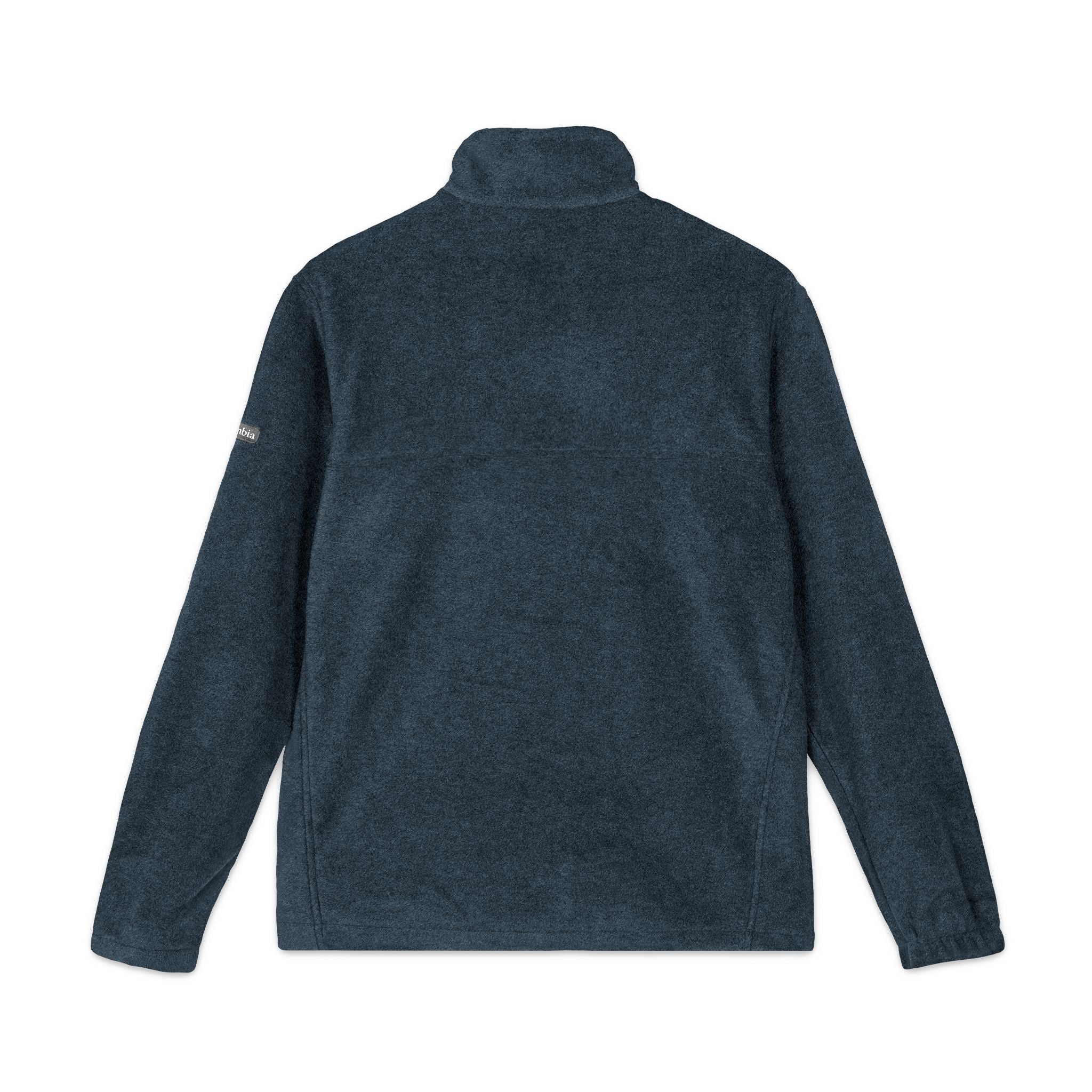 Embroidered 'L' Fleece Jacket — Columbia Zip-Up Outerwear by Printify