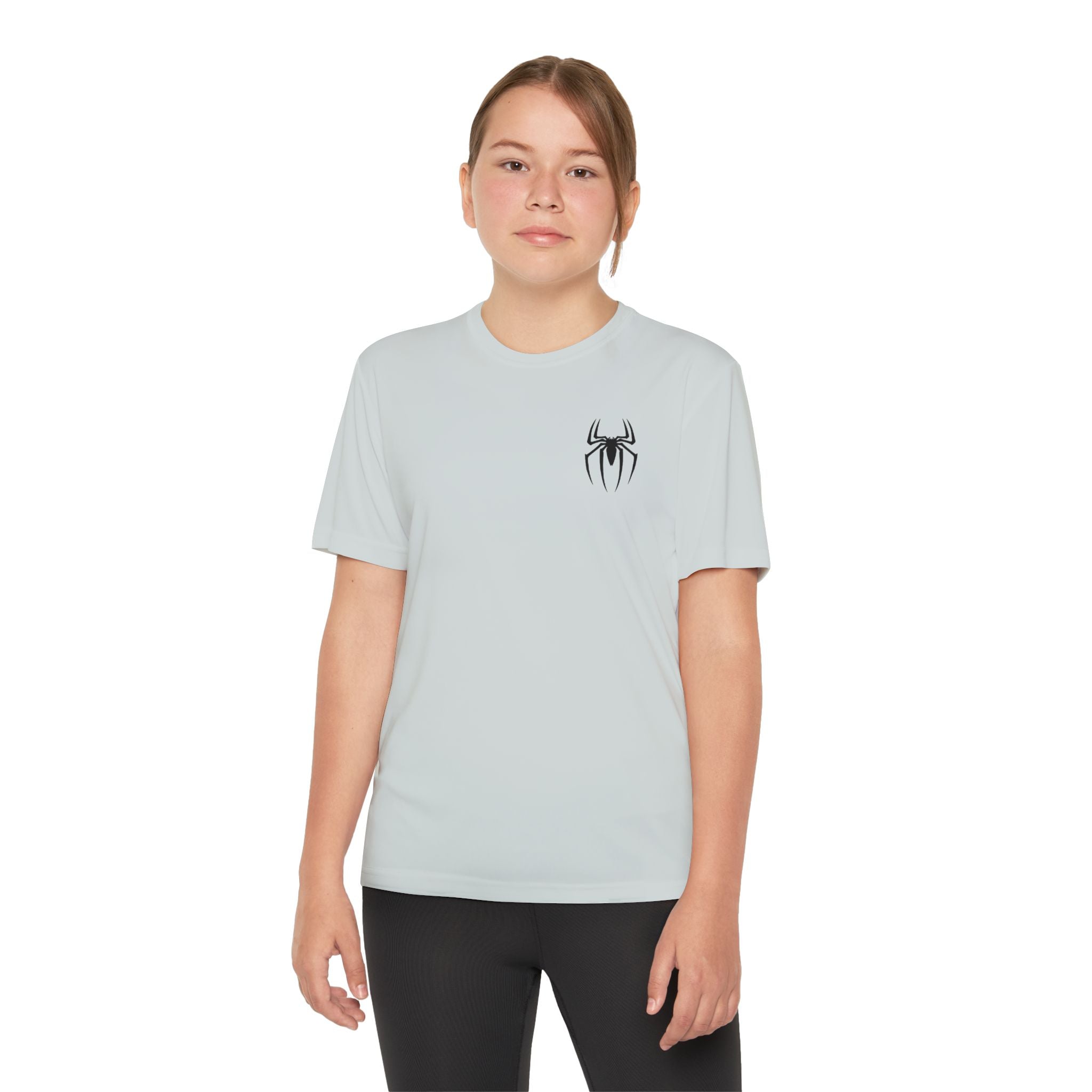 Spider print t-shirt by Printify