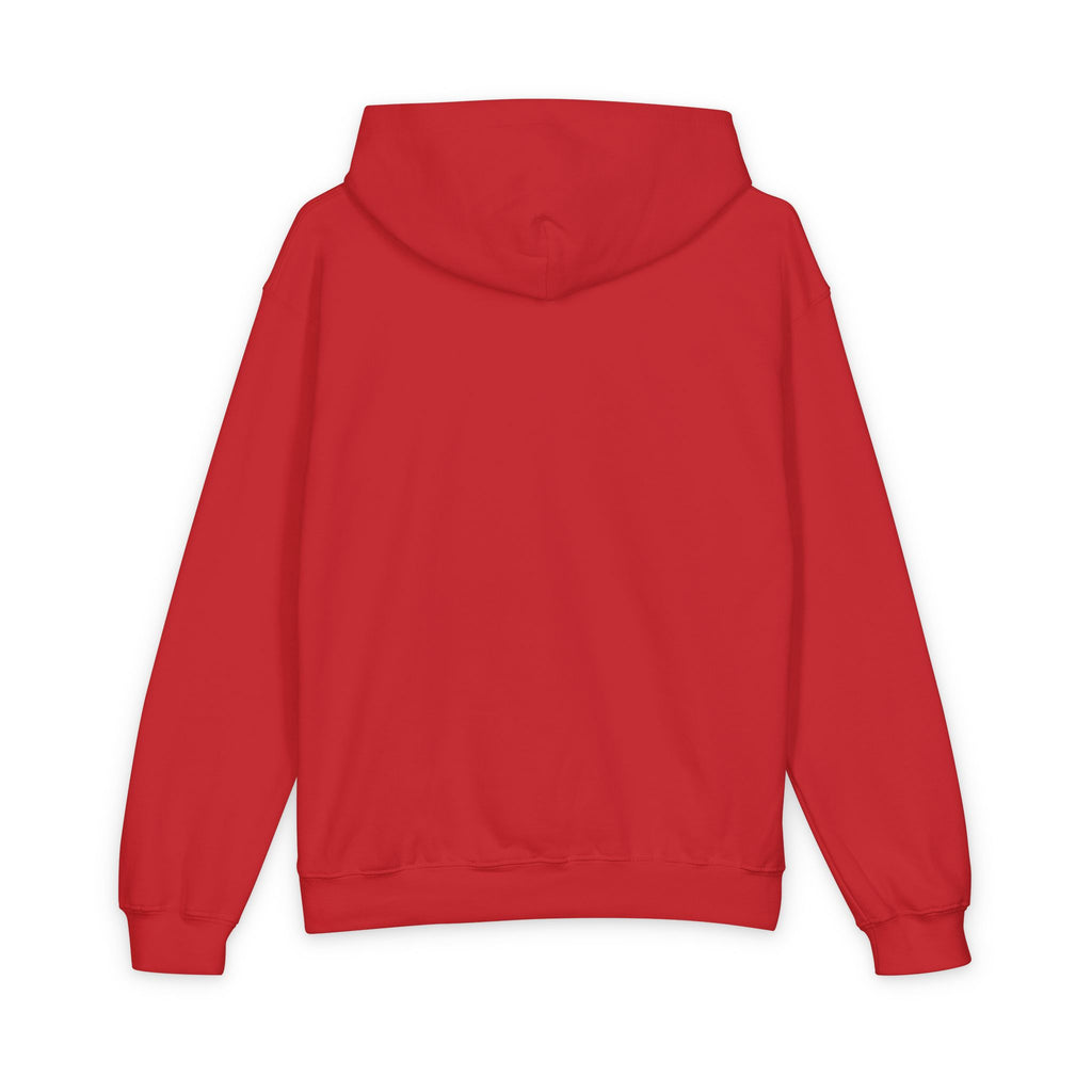 Softstyle Youth Midweight Hooded Sweatshirt by Printify
