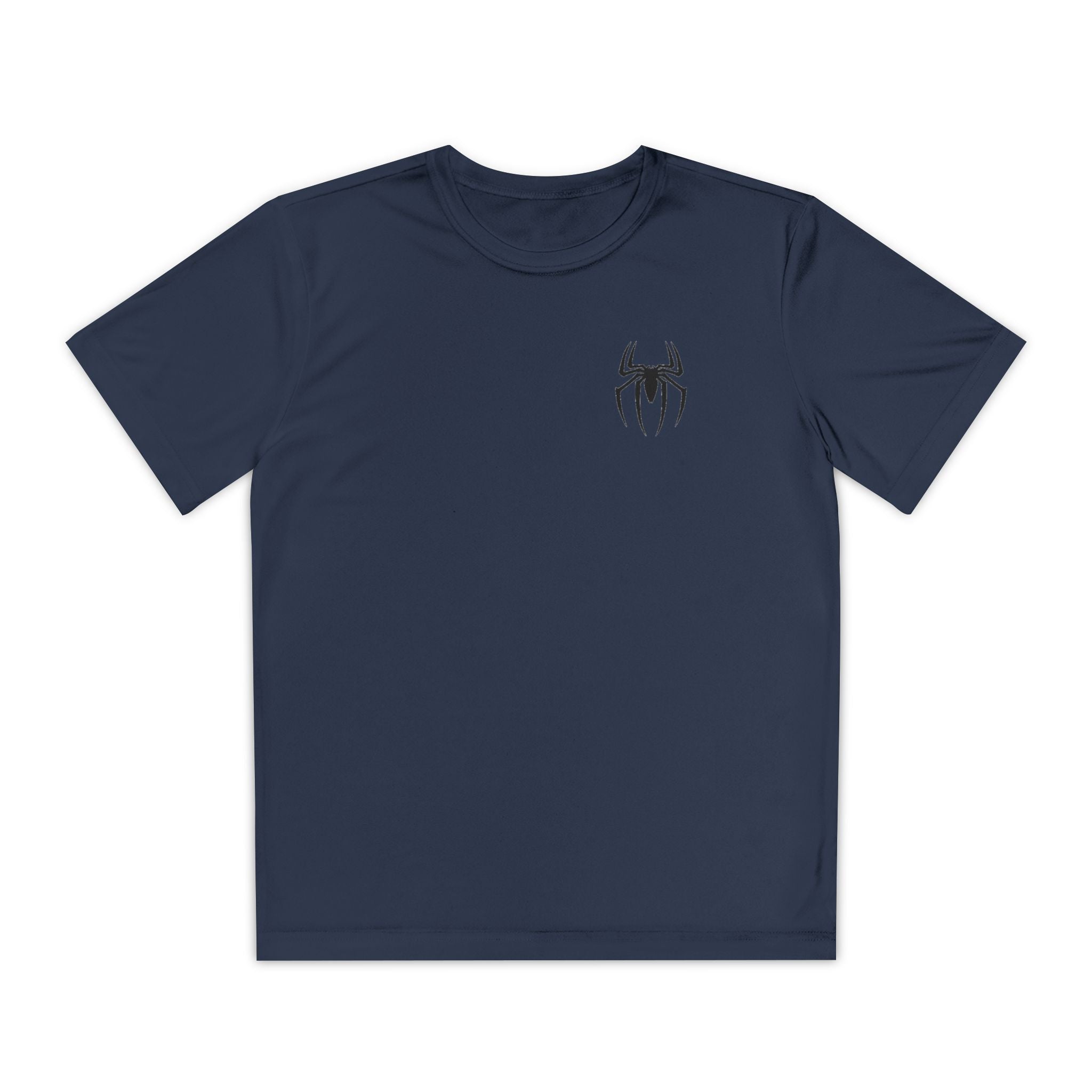 Spider print t-shirt by Printify