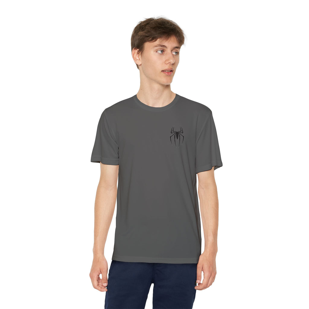 Spider print t-shirt by Printify