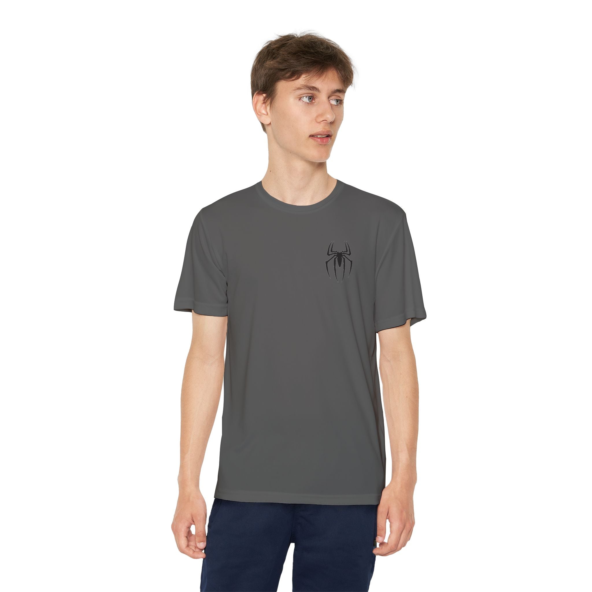 Spider print t-shirt by Printify