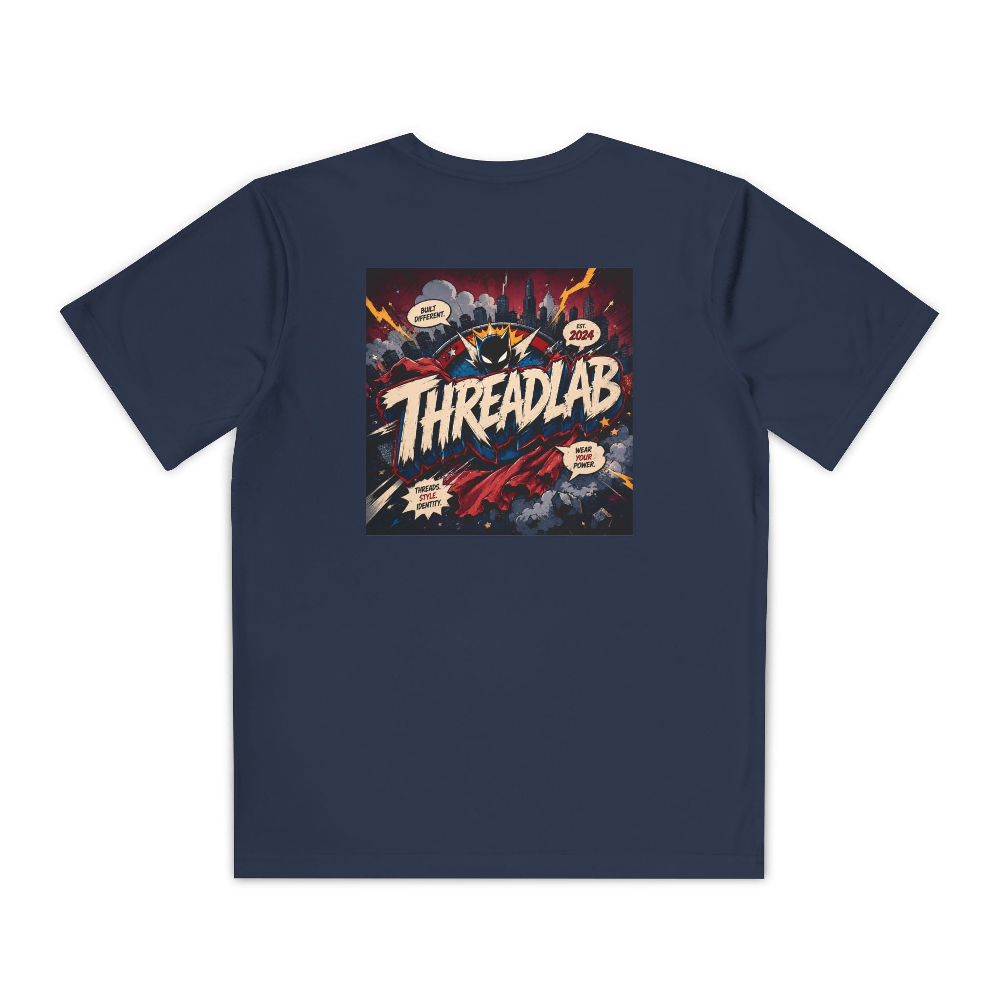 Spider print t-shirt by Printify
