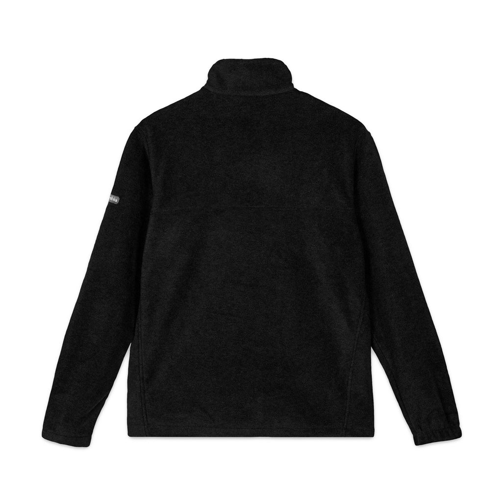 Embroidered 'L' Fleece Jacket — Columbia Zip-Up Outerwear by Printify