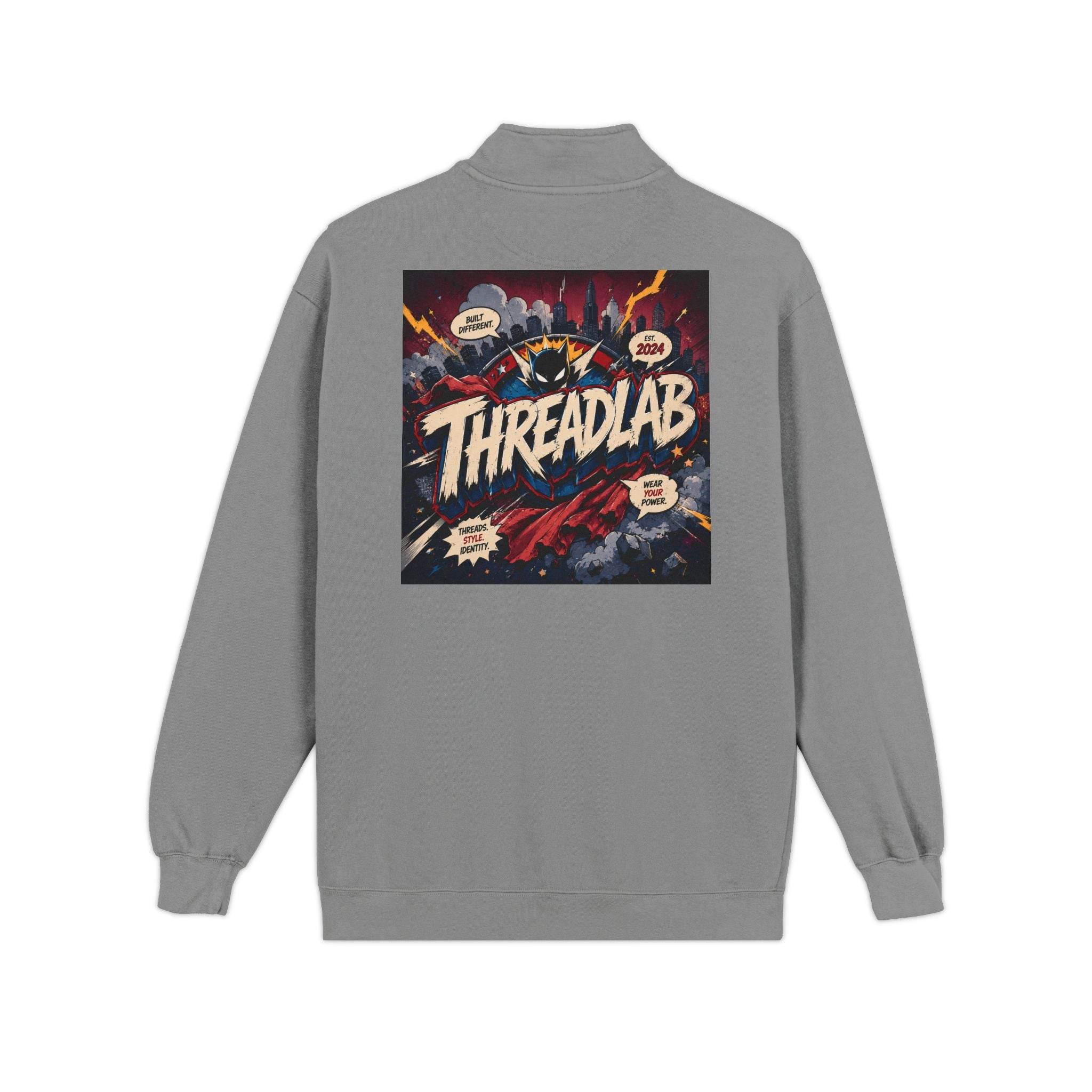 Unisex Adult Quarter-Zip Sweatshirt by Printify