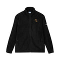 Embroidered 'L' Fleece Jacket — Columbia Zip-Up Outerwear by Printify