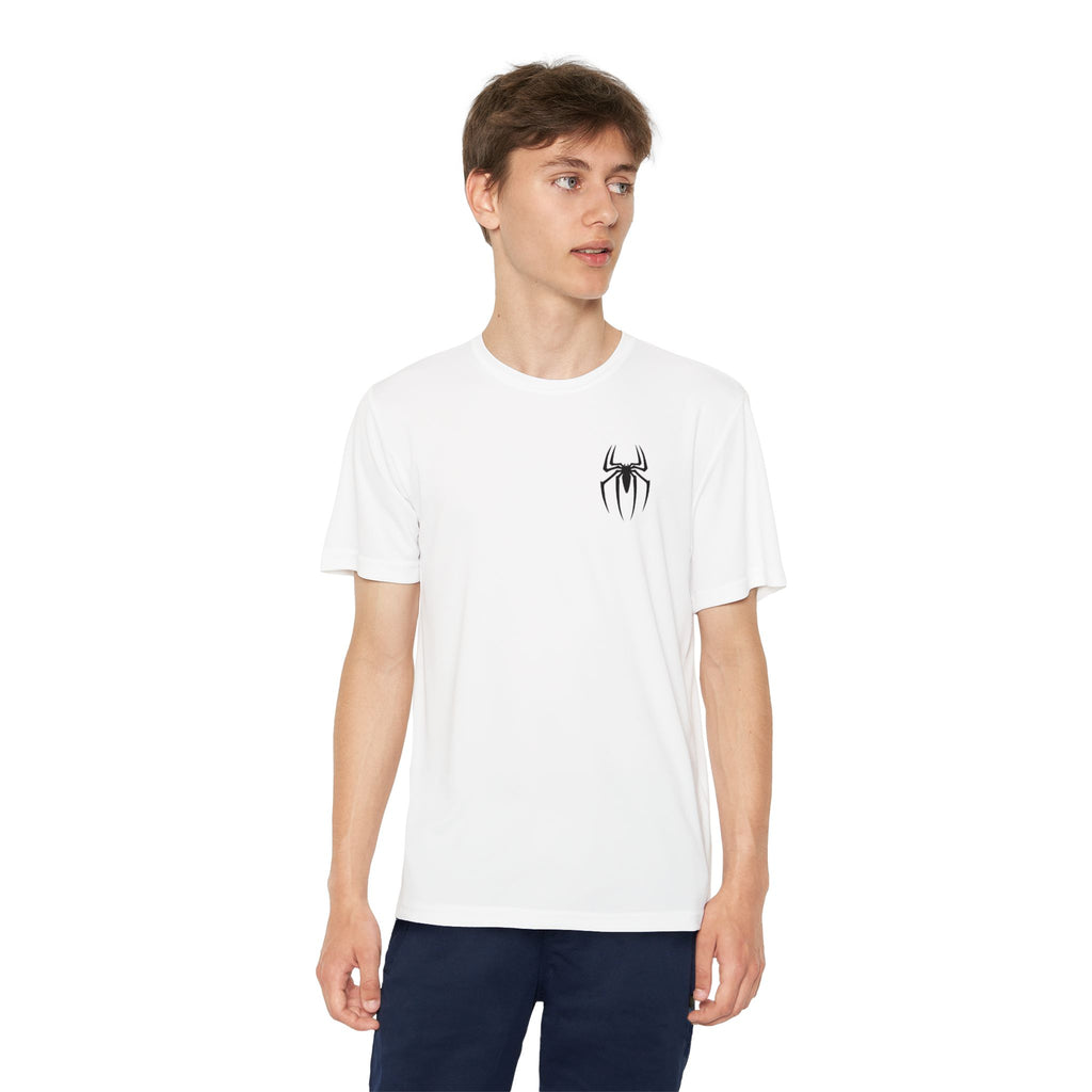Spider print t-shirt by Printify