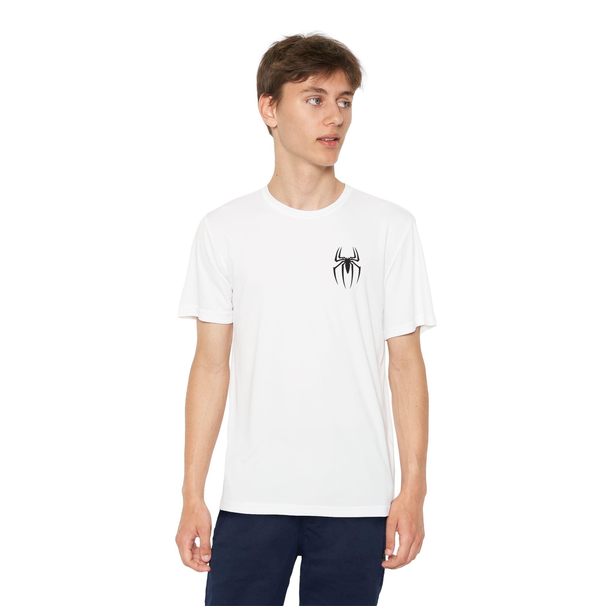 Spider print t-shirt by Printify